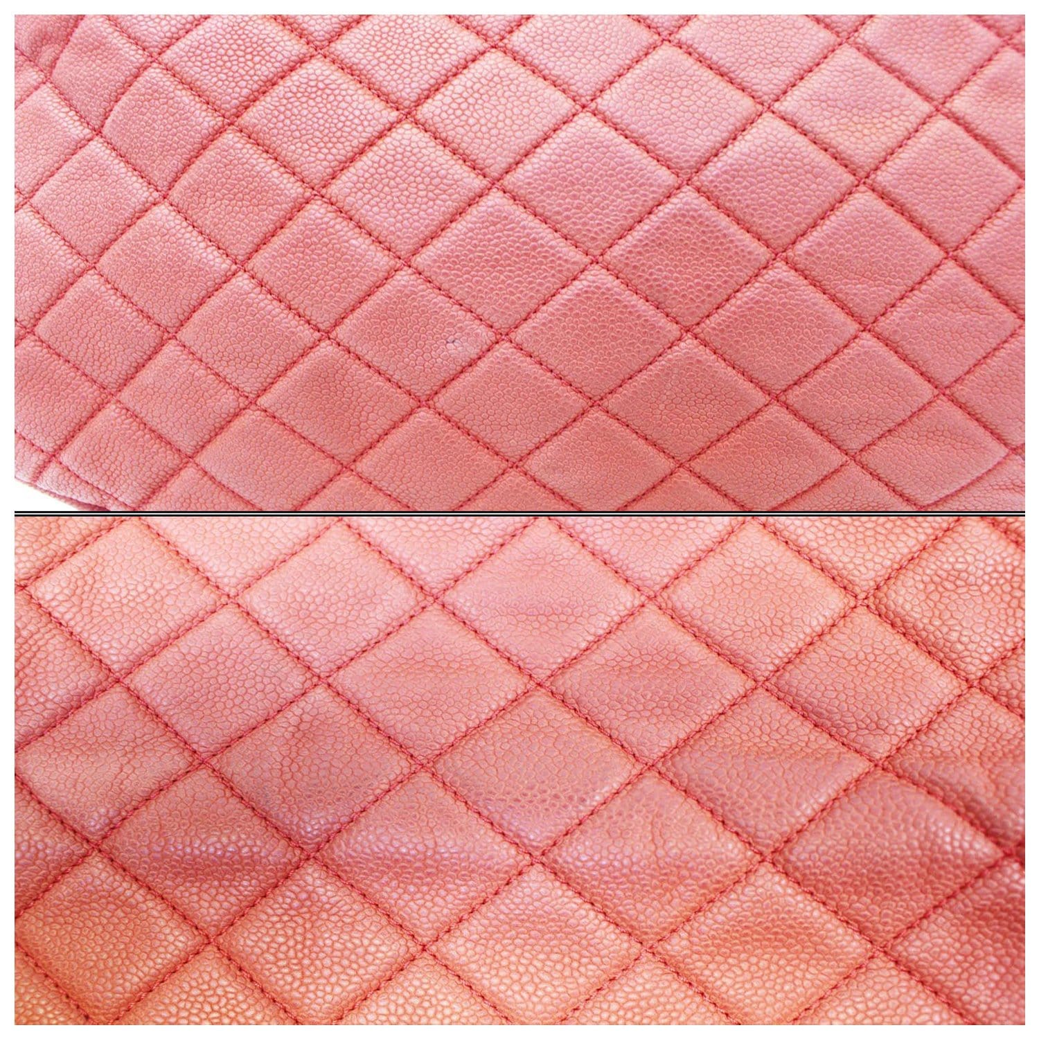 CHANEL Red Flap Soft Caviar Leather Shoulder Crossbody Bag - 15% OFF