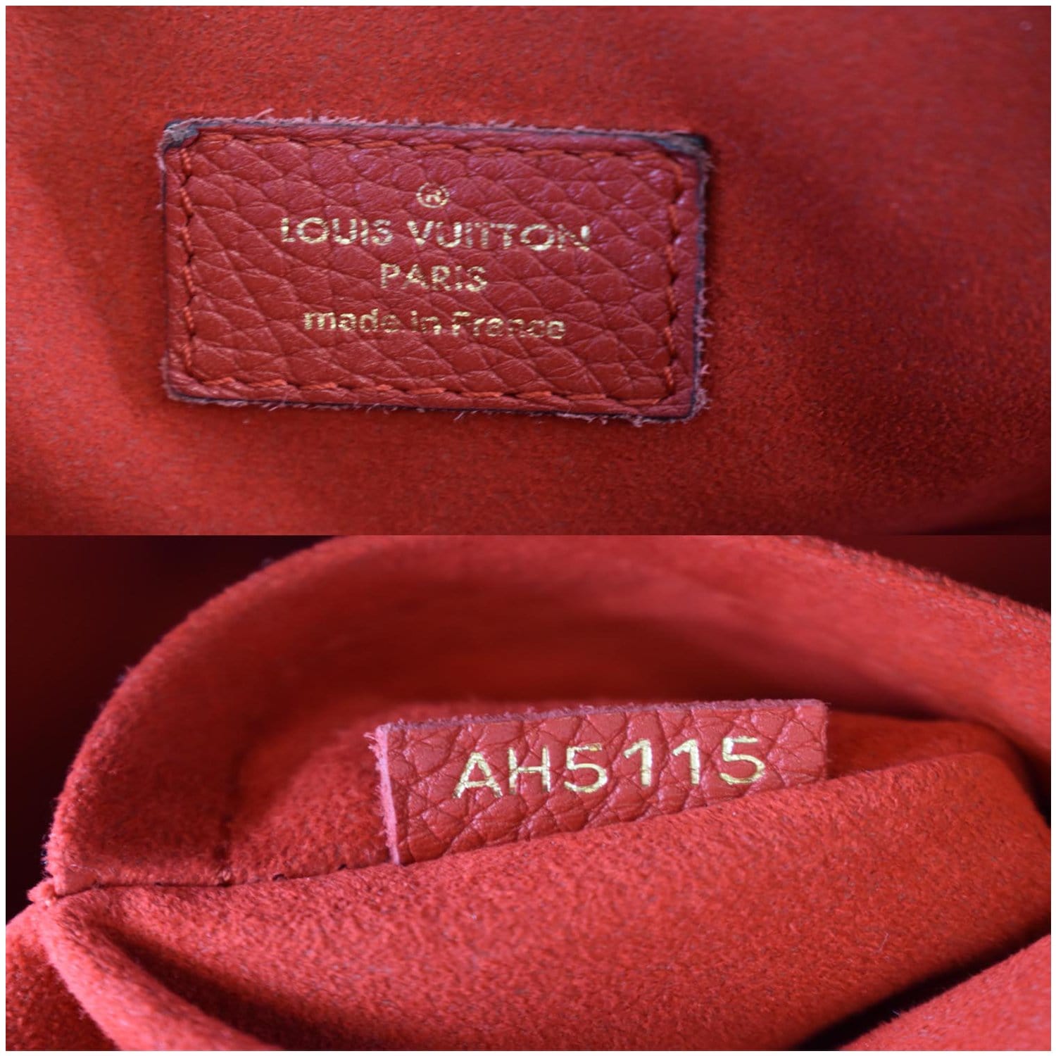 LOUIS VUITTON Retiro NM Monogram Canvas 2Way Shoulder Bag Red