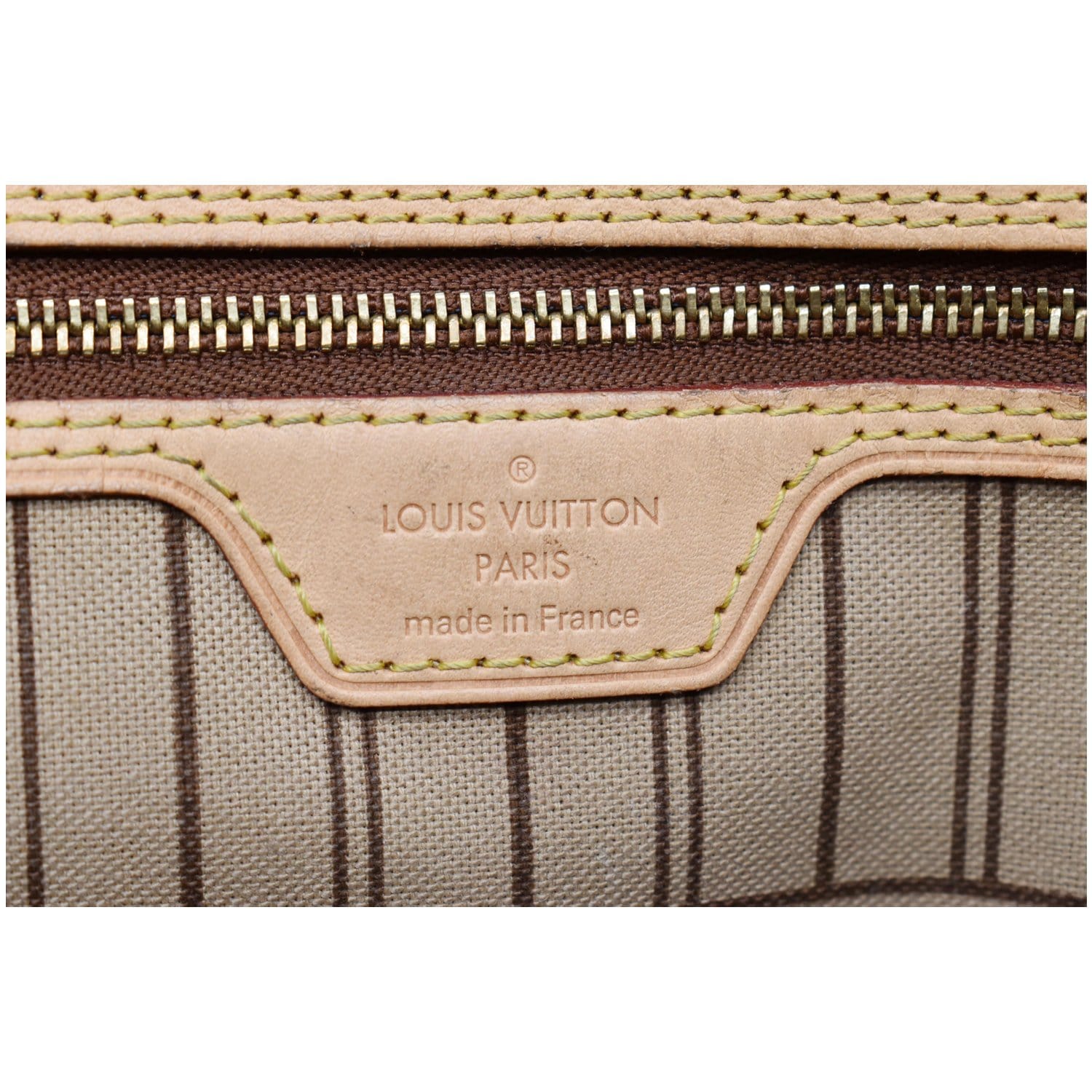 LOUIS VUITTON Neverfull GM Monogram Canvas Tote Bag Brown