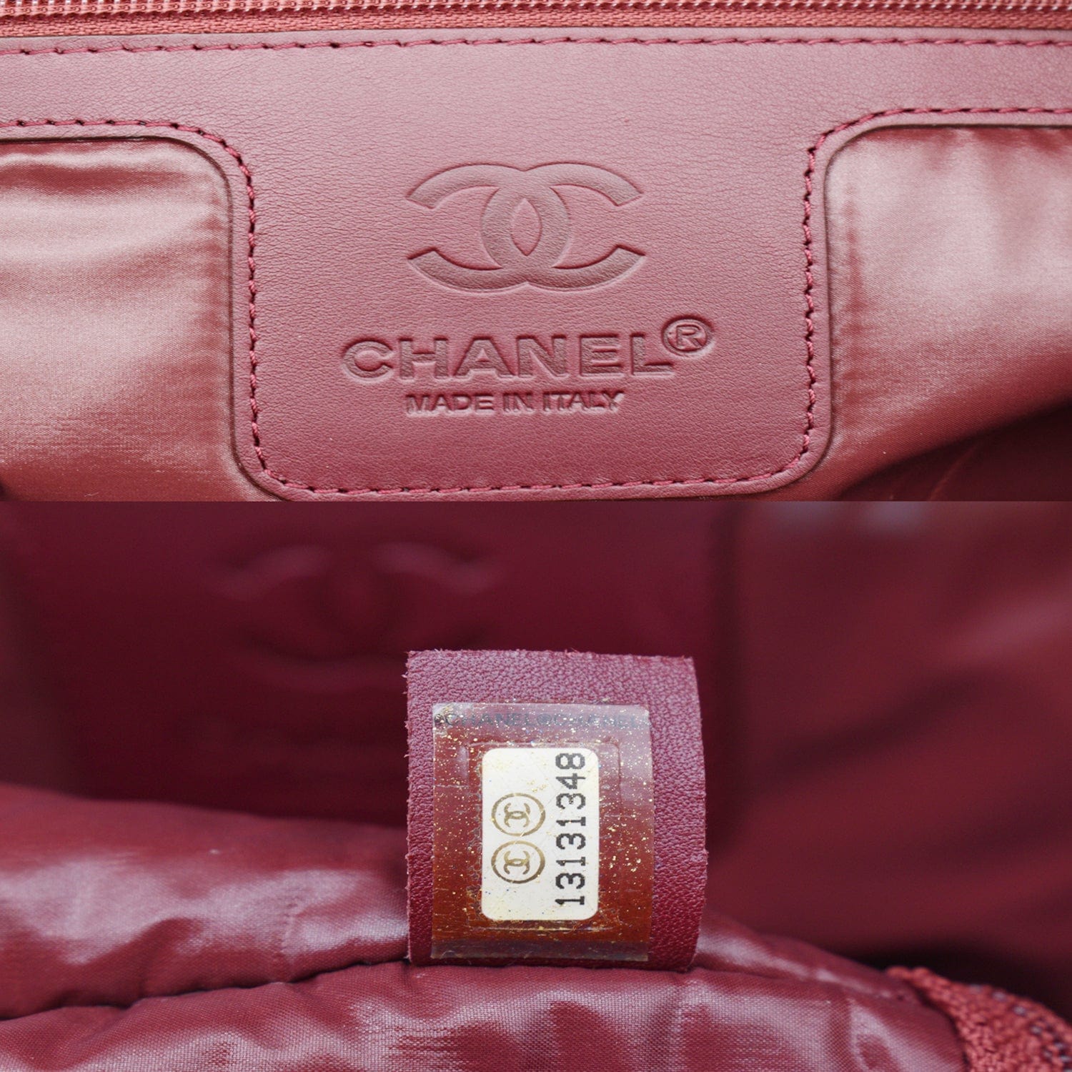 CHANEL Coco Cocoon Quilted Nylon Trolley Rolling Bag Black