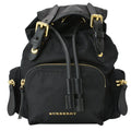 BURBERRY Technical Rucksack Nylon Backpack Bag Black