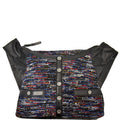 CHANEL Tweed Girl Large Lambskin Shoulder Bag Multicolor
