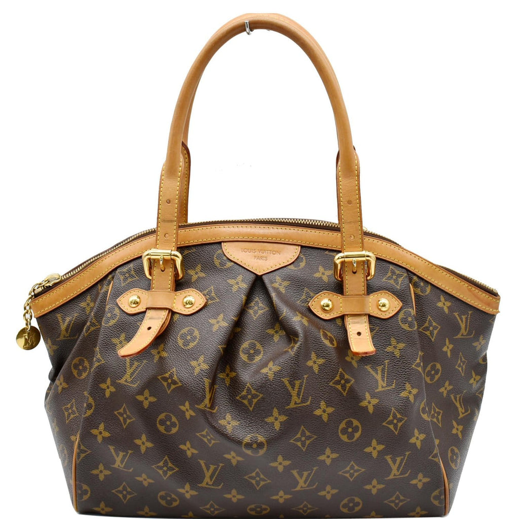 LOUIS VUITTON Tivoli GM Monogram Canvas Shoulder Bag Brown