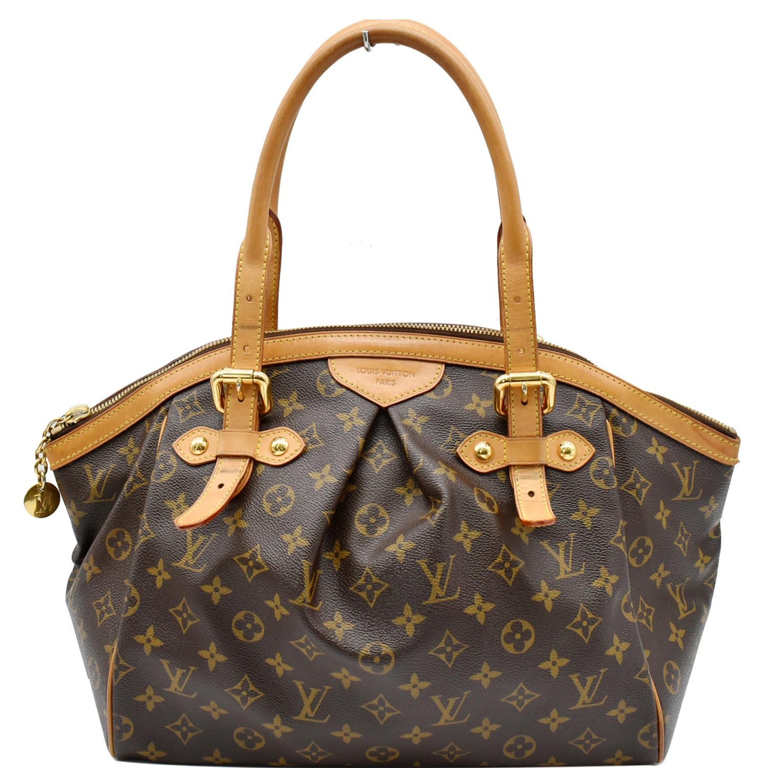 LOUIS VUITTON Tivoli GM Monogram Canvas Shoulder Bag Brown