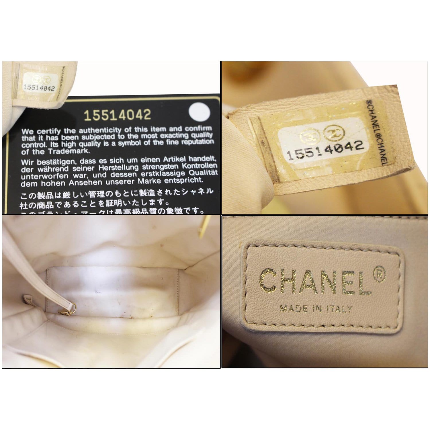 CHANEL PST Caviar Leather Petit Shopping Tote Bag Beige