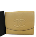 CHANEL Caviar Leather Bifold Wallet