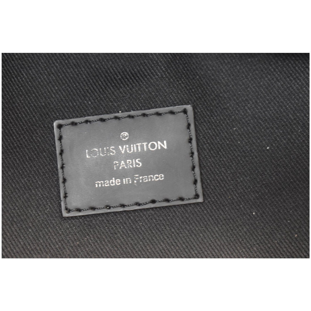 LOUIS VUITTON League Josh Damier Graphite Backpack Bag Black