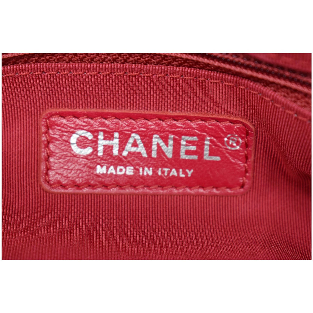 CHANEL Gabrielle Large Quilted Calfskin Leather Shopping Tote Bag Black