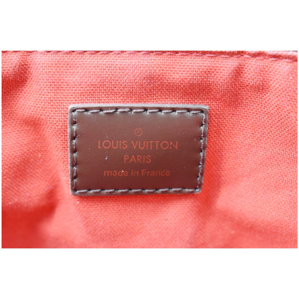 LOUIS VUITTON Siena MM Damier Ebene Shoulder Bag Brown