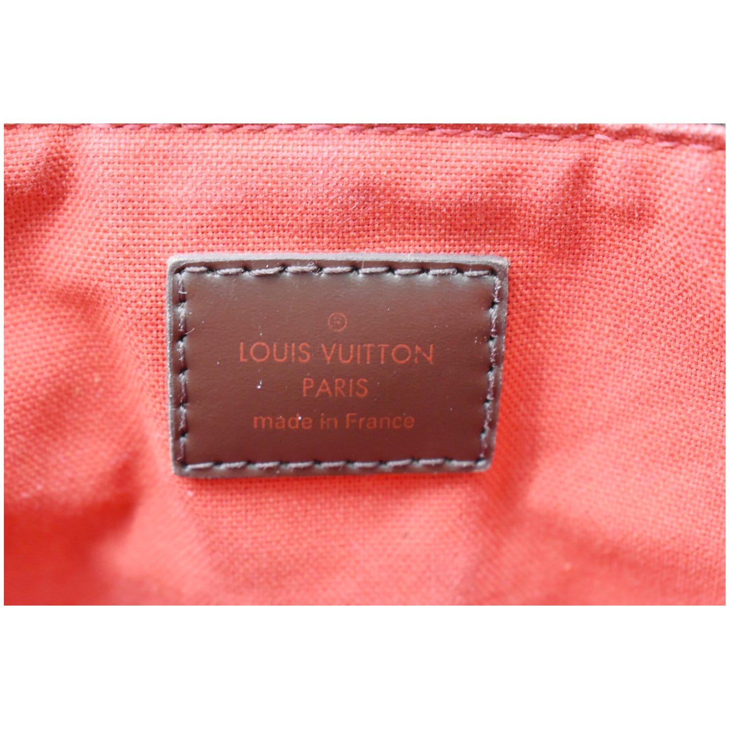 LOUIS VUITTON Siena MM Damier Ebene Shoulder Bag Brown