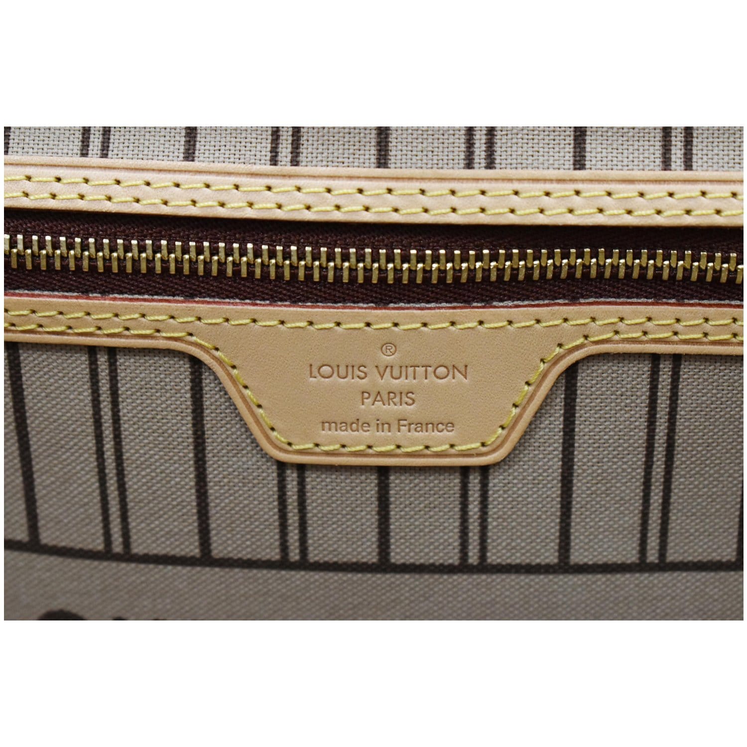 LOUIS VUITTON Neverfull GM Monogram Canvas Tote Shoulder Bag Brown