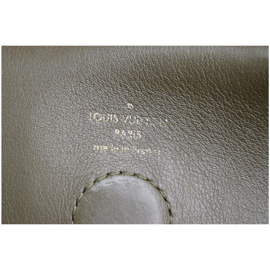 LOUIS VUITTON Tuileries Besace Monogram Canvas Shoulder Bag Olive