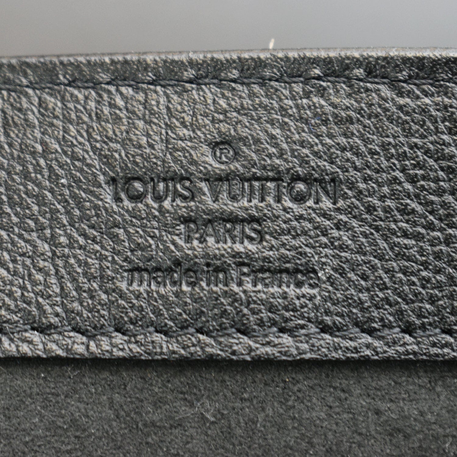 LOUIS VUITTON Very One Handle Calfskin Monogram Shoulder Bag Black