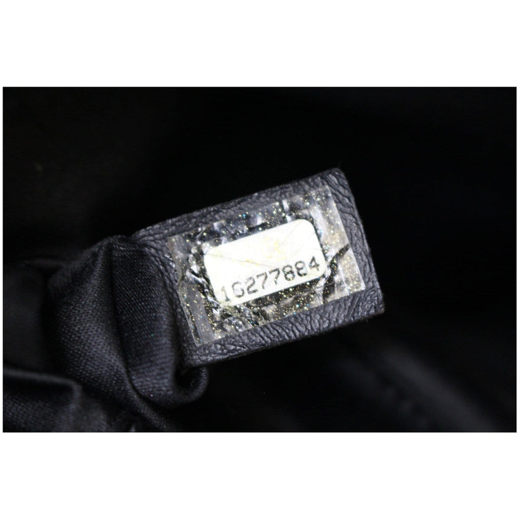 CHANEL Grand Shopping Caviar Leather Tote Bag Black