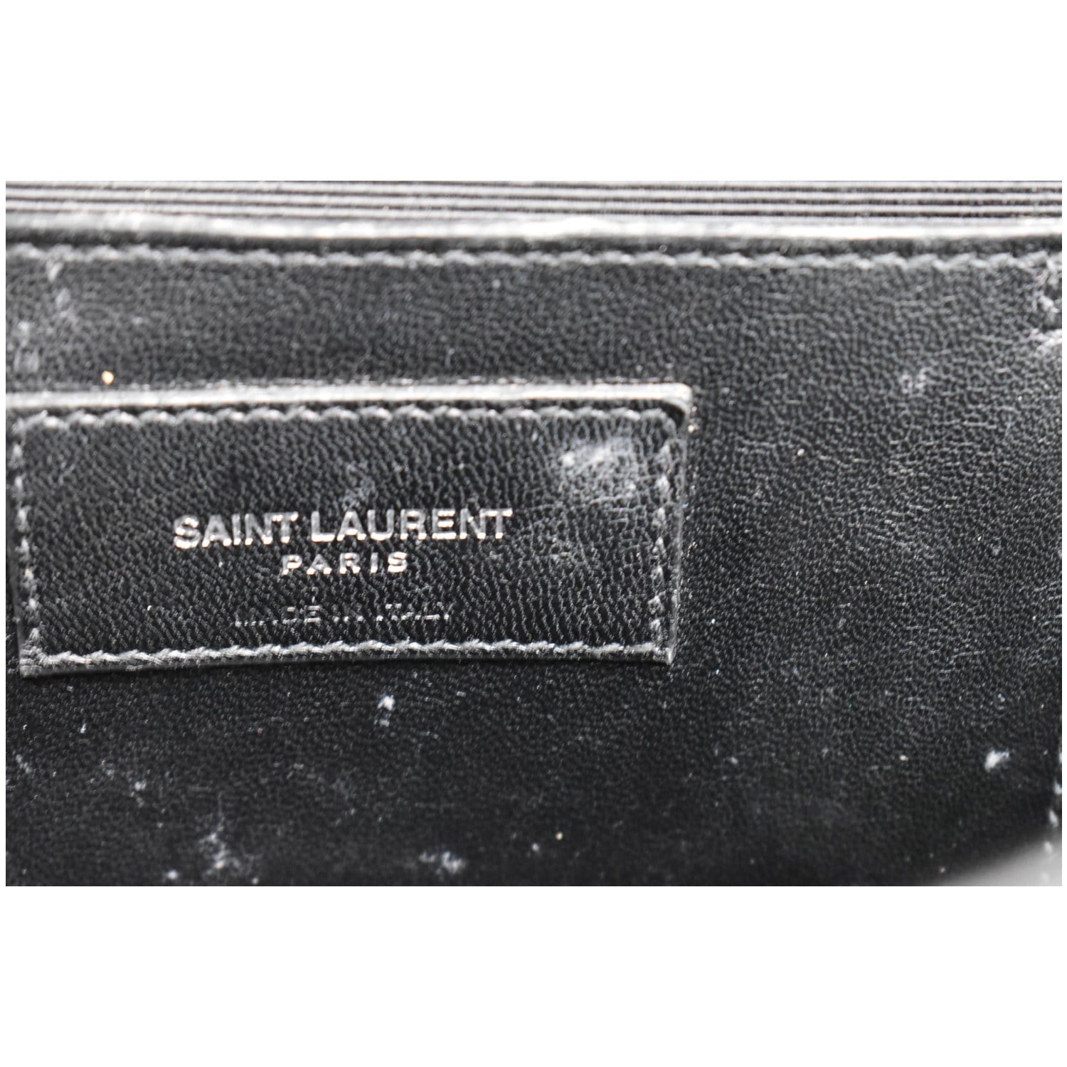 YVES SAINT LAURENT WOC Crocodile-Embossed Shoulder Bag Black  - Hot Deals