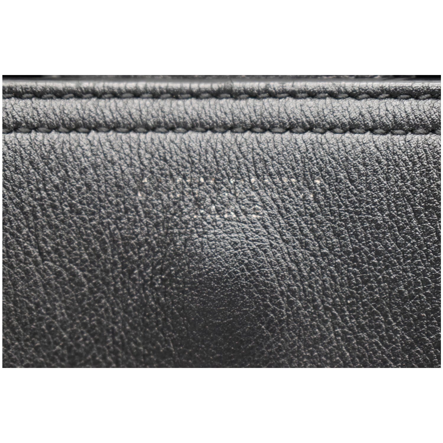 YVES SAINT LAURENT Amber Medium Leather Tote Bag Black