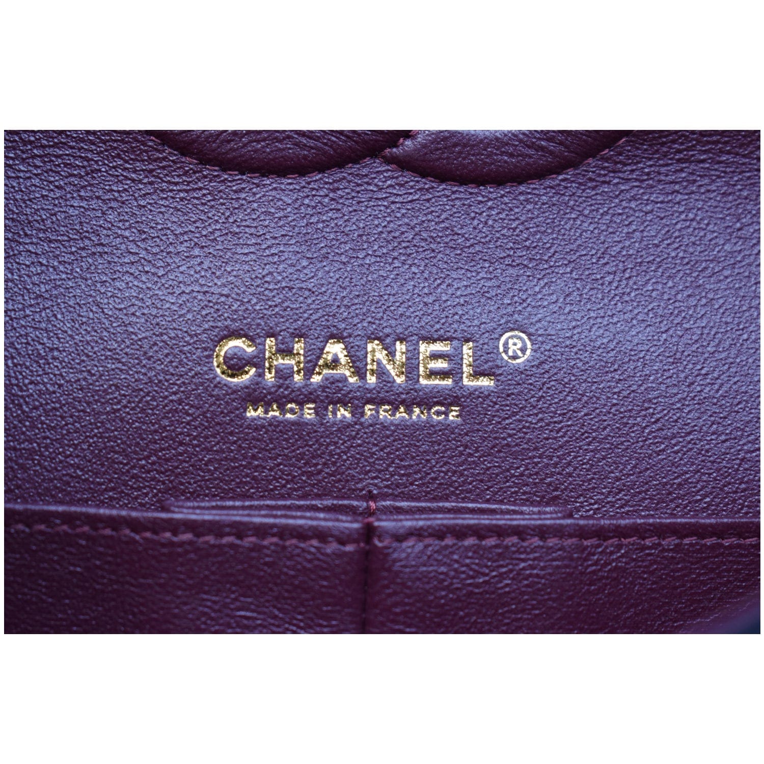 CHANEL Classic Double Flap Medium Leather Shoulder Bag Black