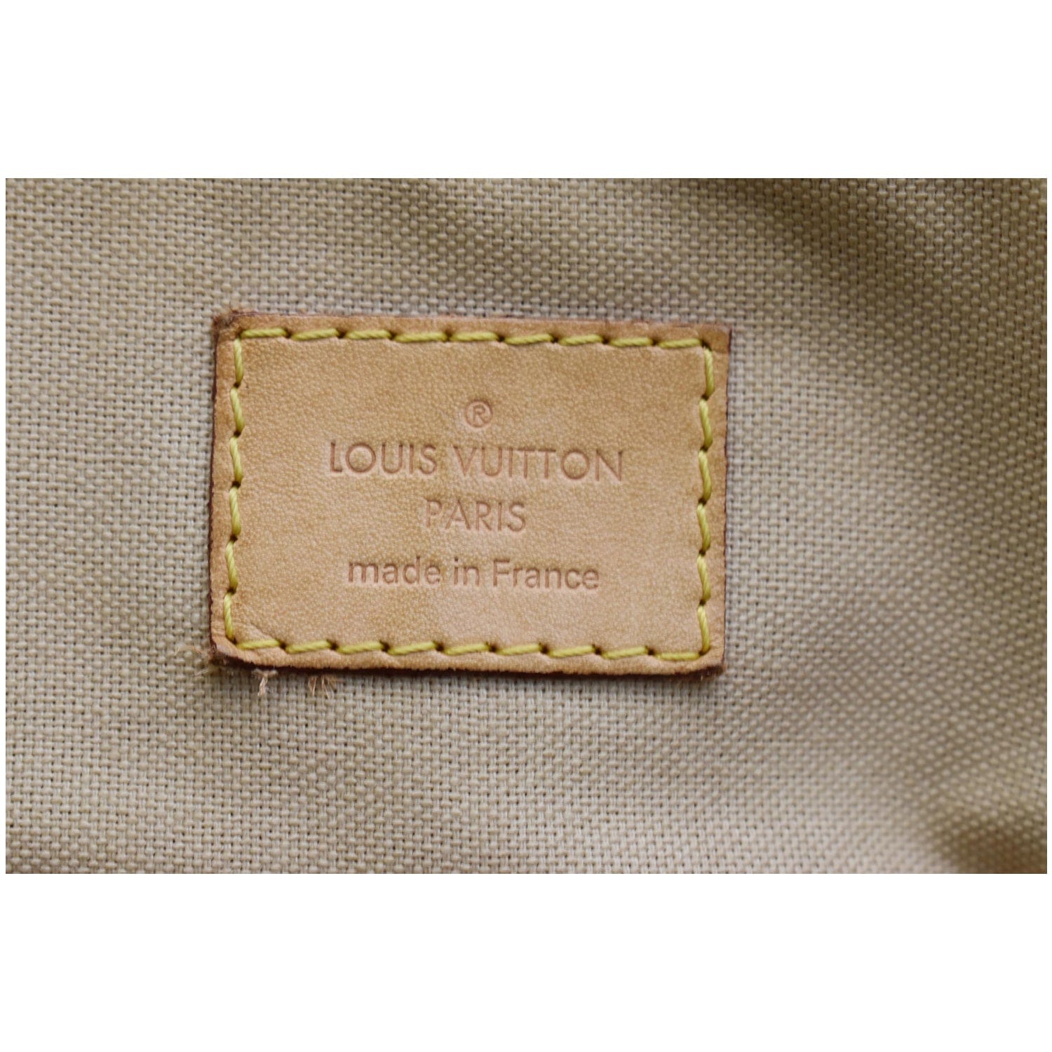 LOUIS VUITTON Siracusa GM Damier Azur Shoulder Bag White