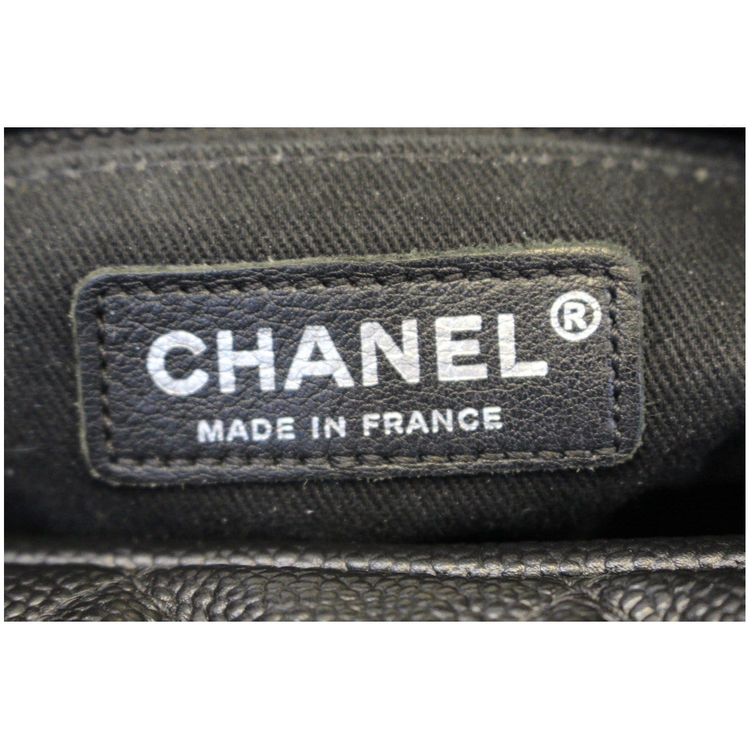 CHANEL Camera Case Quilted Caviar Leather Medium Flap Shoulder Bag