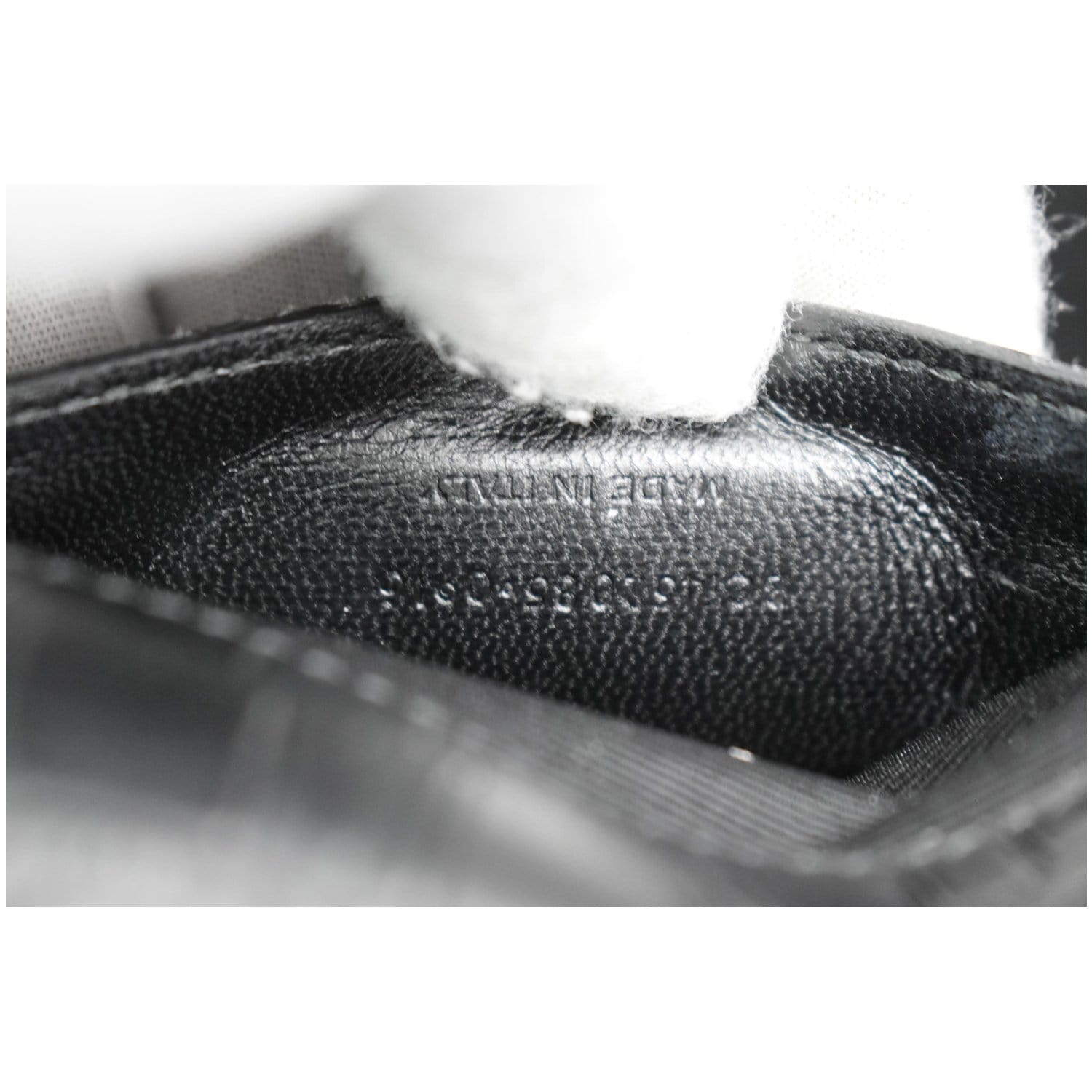 YVES SAINT LAURENT WOC Crocodile-Embossed Shoulder Bag Black  - Hot Deals
