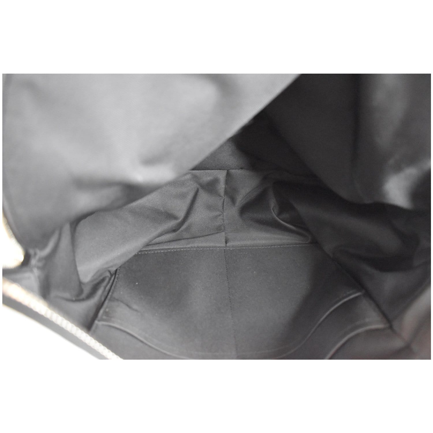 LOUIS VUITTON Discovery PM Taiga Monogram Leather Backpack White