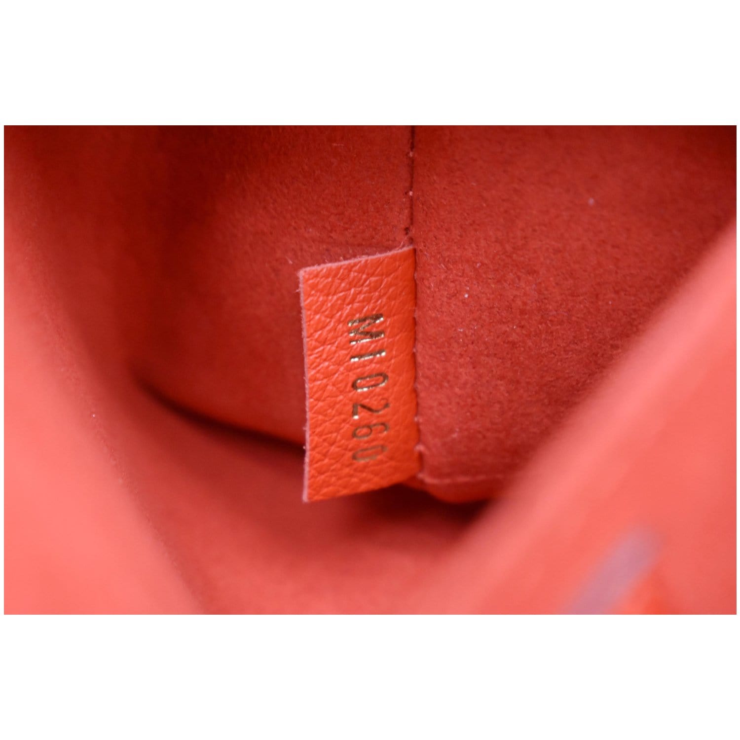 LOUIS VUITTON Vaugirard Monogram Canvas Shoulder Bag Coquelicot