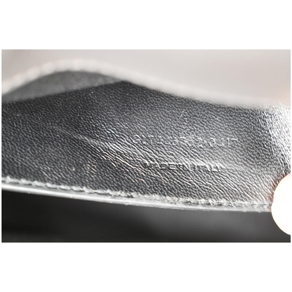 YVES SAINT LAURENT Kate Large Grain De Poudre Leather Shoulder Bag Grey