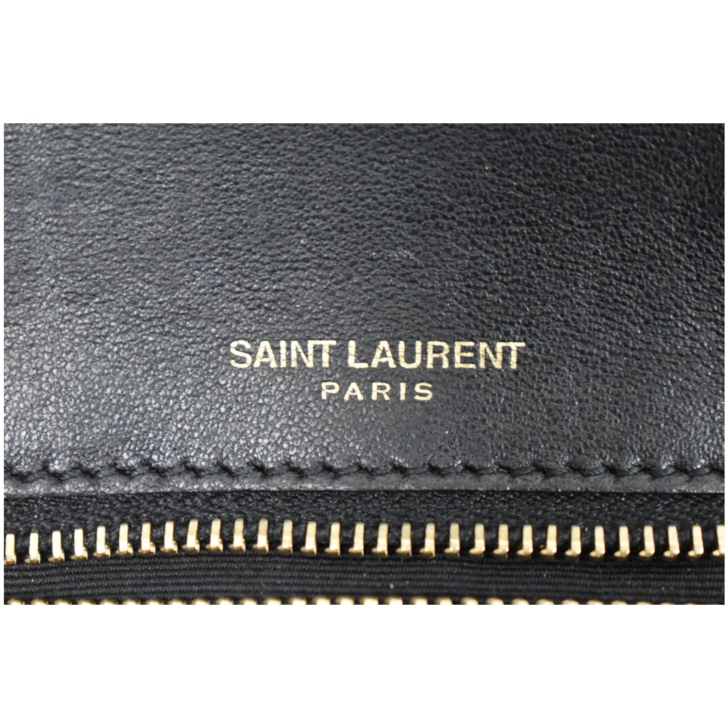 YVES SAINT LAURENT Kate 99 Chevron Leather Shoulder Bag Black