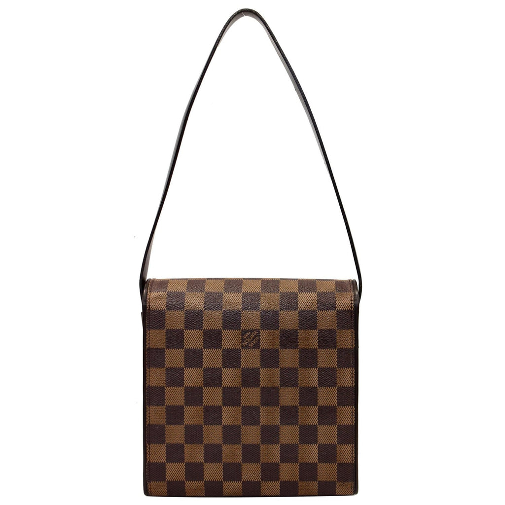 LOUIS VUITTON Tribeca Mini Damier Ebene Shoulder Bag Brown