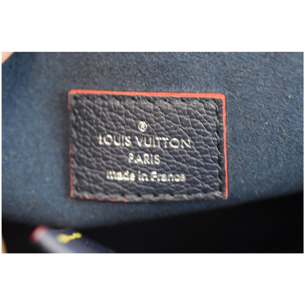 LOUIS VUITTON Twist Epi Leather 2Way Tote Bag Indigo