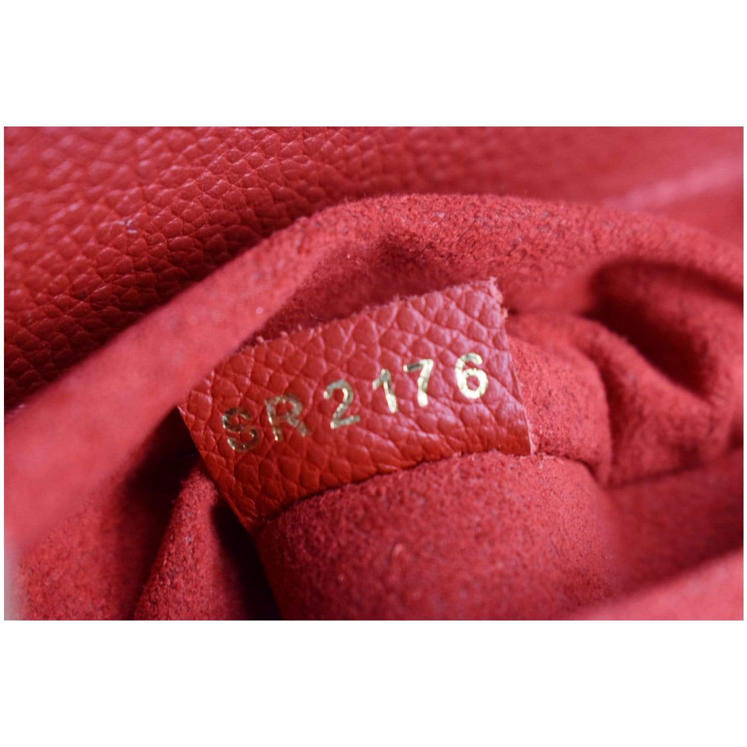 LOUIS VUITTON Venus Monogram Canvas 2way Shoulder Bag Red