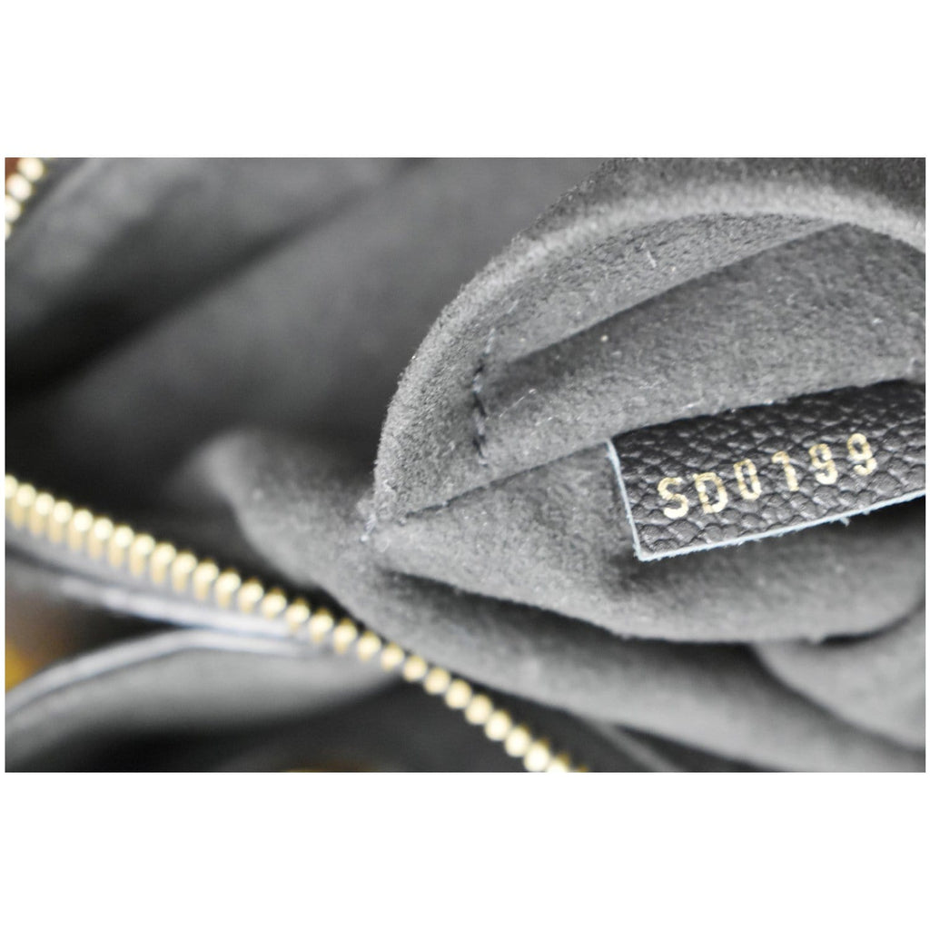 LOUIS VUITTON Surene MM Monogram Canvas Shoulder Bag Black