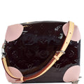 LOUIS VUITTON Venice Monogram Vernis Leather Shoulder Bag Amarante