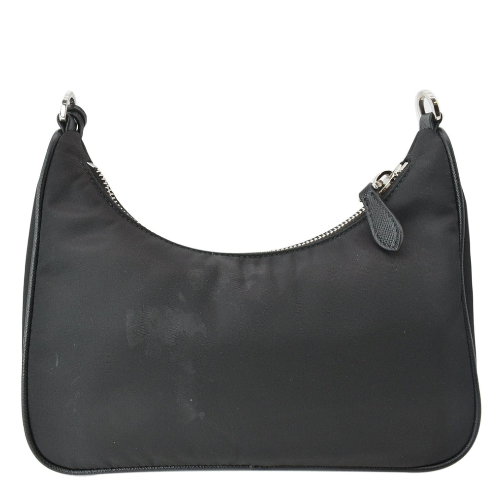 PRADA Re-Edition 2005 Nylon Shoulder Bag Black