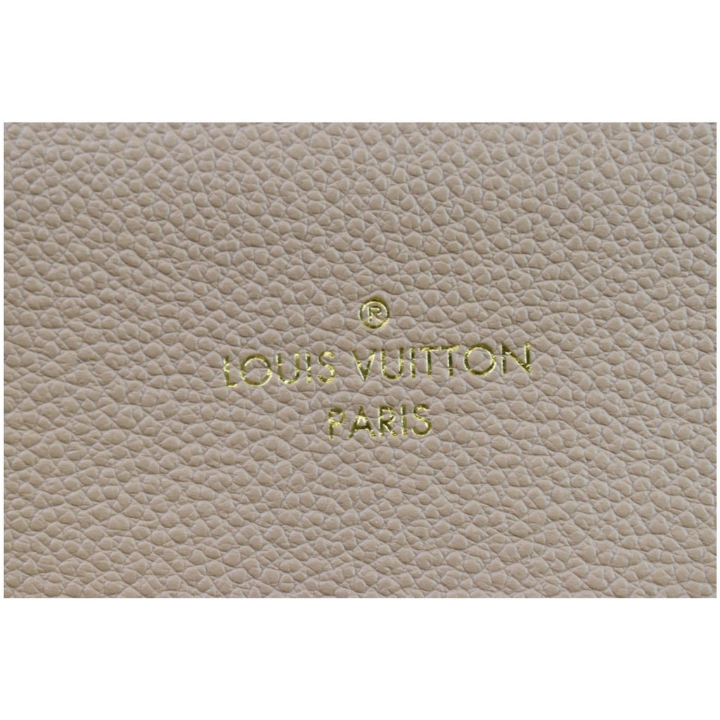 LOUIS VUITTON Trocadero Monogram Empreinte Leather Shoulder Bag Dune