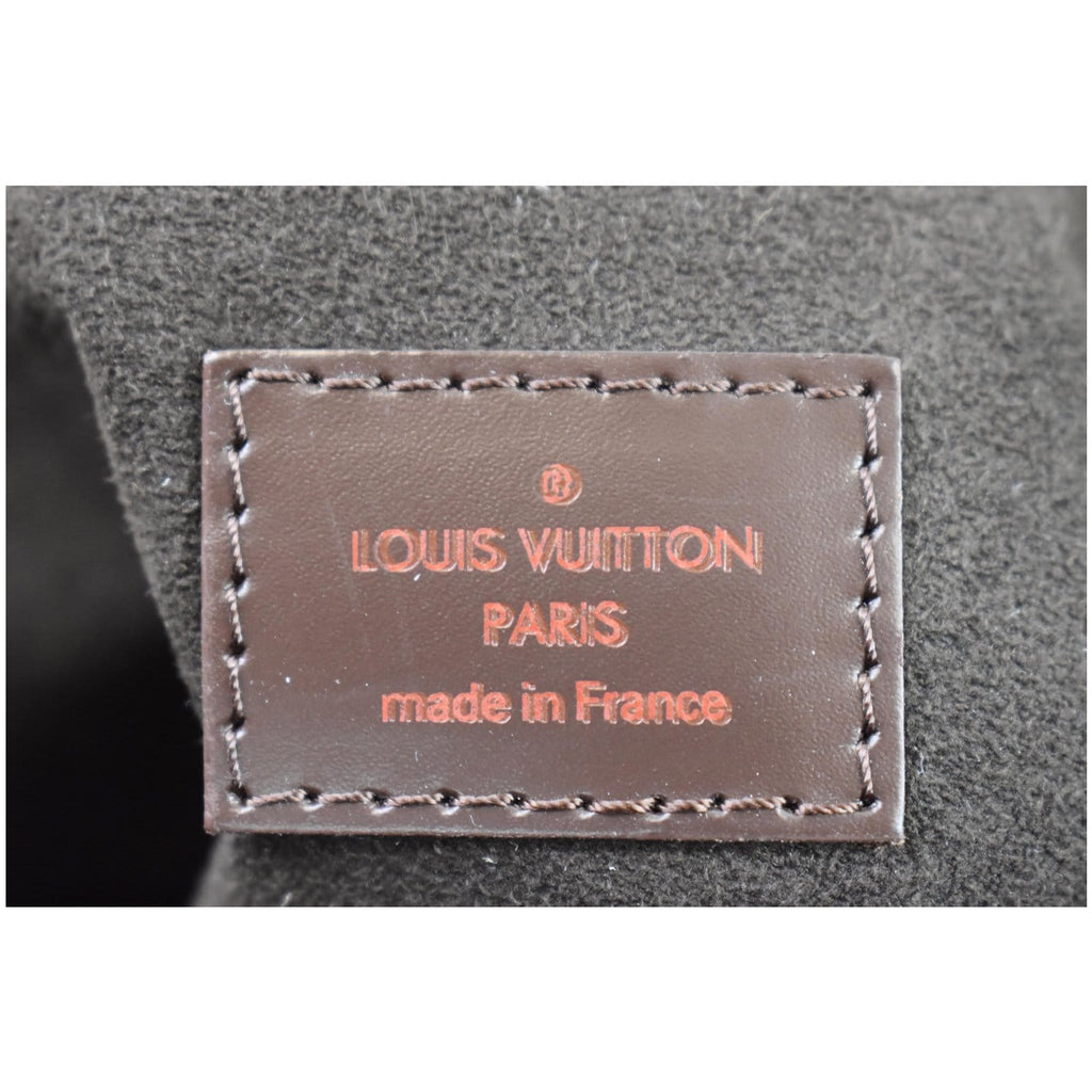 LOUIS VUITTON Portobello GM Damier Ebene Shoulder Bag Brown