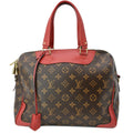 LOUIS VUITTON Retiro NM Monogram Canvas 2Way Shoulder Bag Red