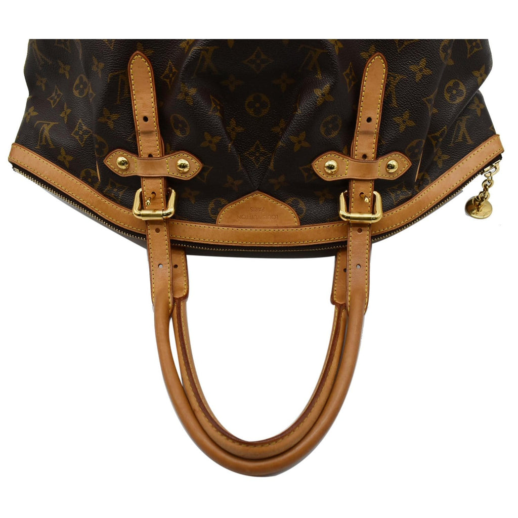 LOUIS VUITTON Tivoli GM Monogram Canvas Shoulder Bag Brown