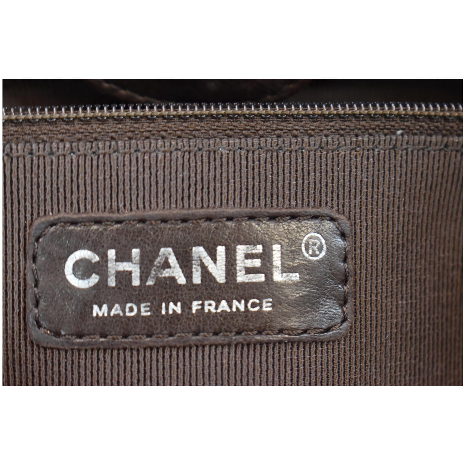 CHANEL PST Caviar Leather Petit Shopping Tote Bag Brown
