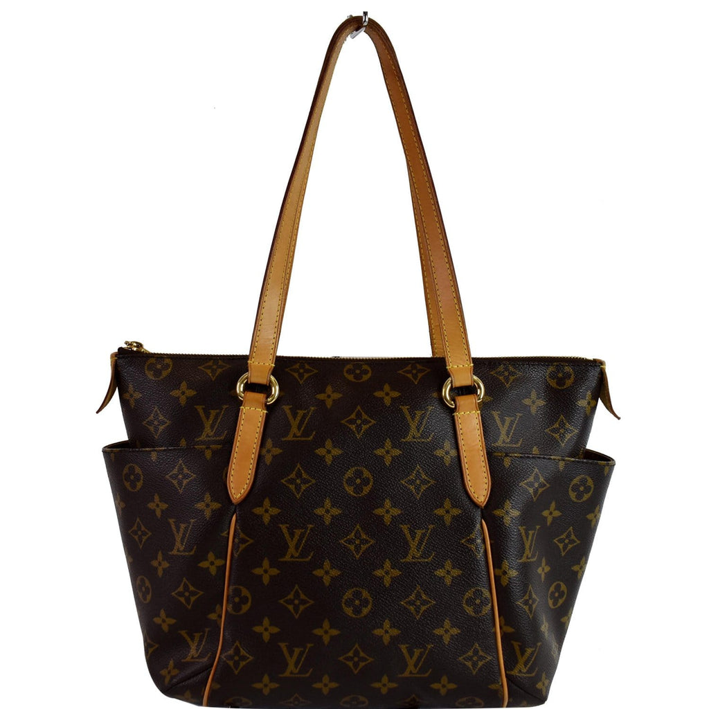 LOUIS VUITTON Totally PM Monogram Canvas Shoulder Bag Brown
