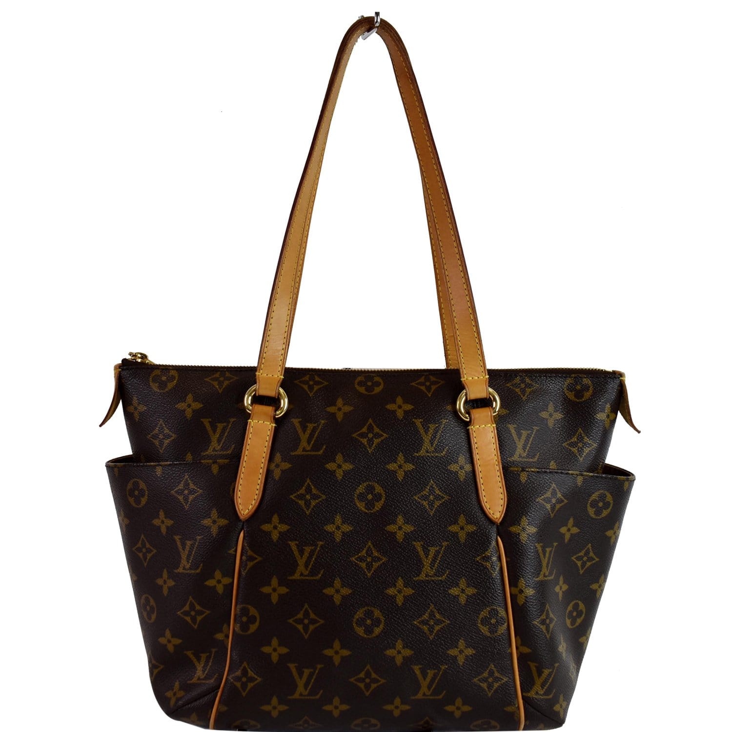 LOUIS VUITTON Totally PM Monogram Canvas Shoulder Bag Brown