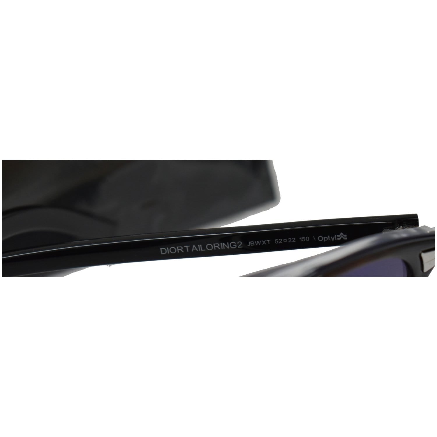 Christian Dior Homme TAILOR2S-0JBW-XT Sunglasses Blue Mirrored Lens
