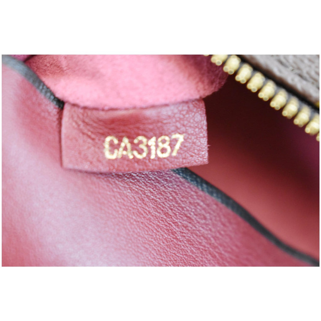 LOUIS VUITTON Tuileries Besace Monogram Canvas Shoulder Bag Rose Bruyere