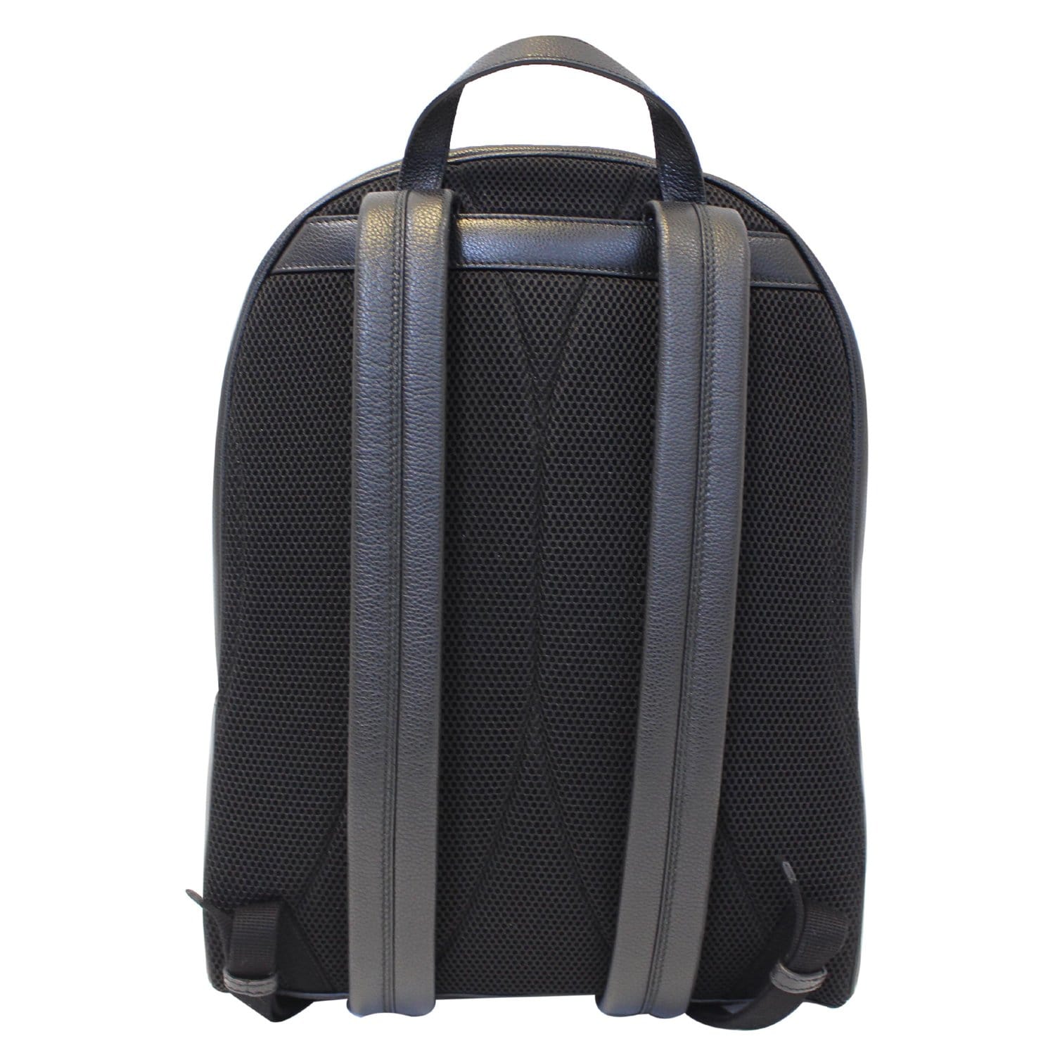 GUCCI Print Leather Backpack Bag Black 547834