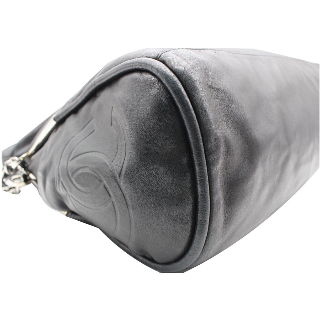 CHANEL Large Ultimate Soft Leather Hobo Bag Black