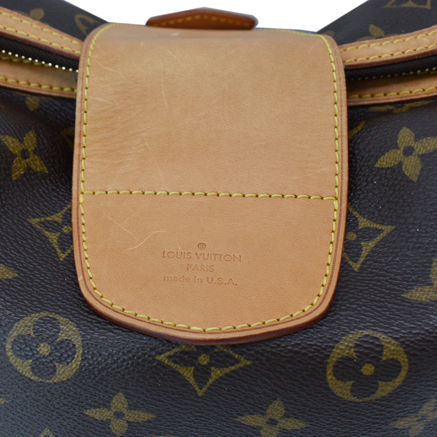 LOUIS VUITTON Stresa PM Monogram Canvas Shoulder Bag Brown