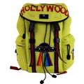 GUCCI Techpack Hollywood Embroidery Mesh Fabric Backpack Bag Lime 429037