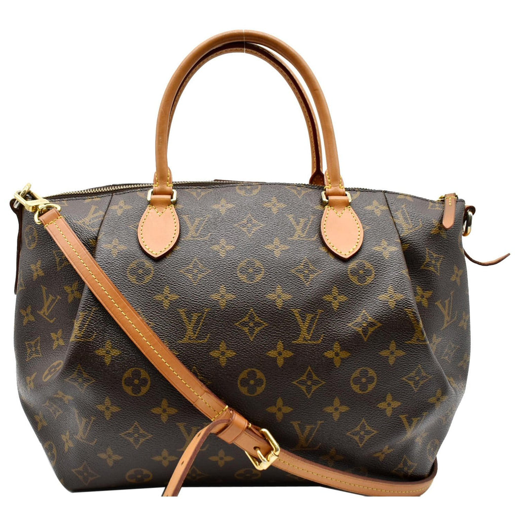 LOUIS VUITTON Turenne MM Monogram Canvas 2Way Shoulder Bag Brown