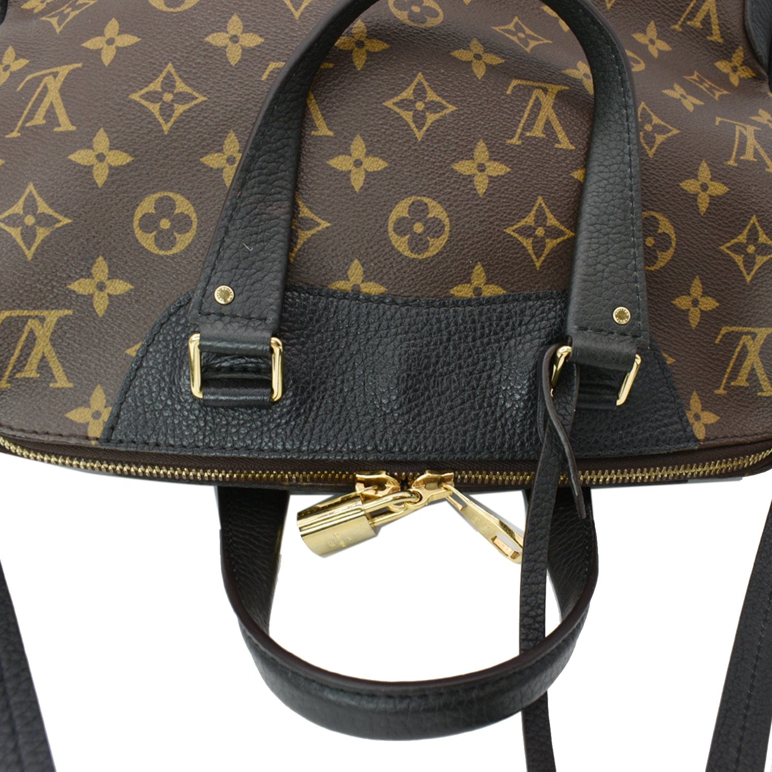 LOUIS VUITTON Retiro NM Monogram Canvas Shoulder Bag Noir