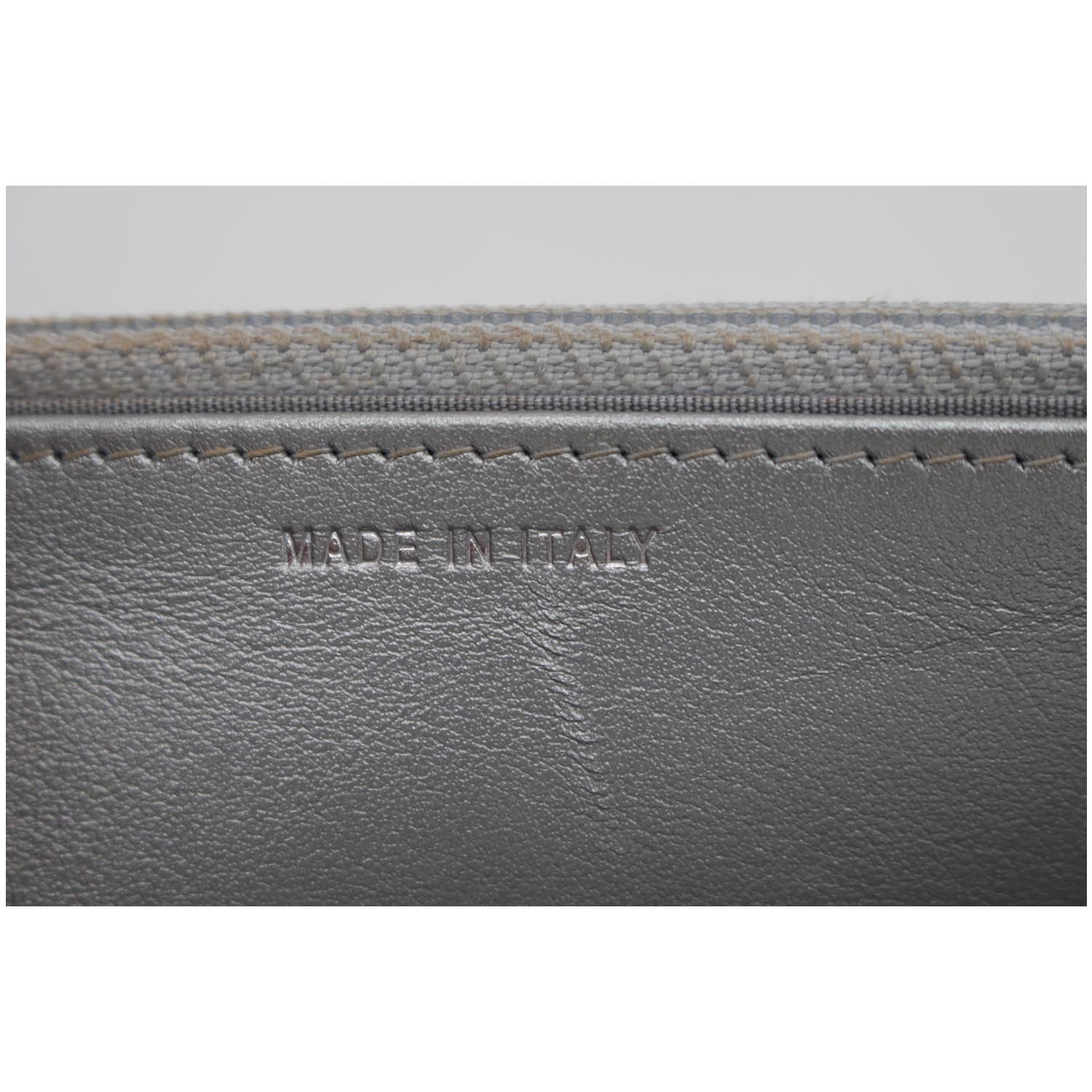 CHANEL Trendy CC Quilted Leather Wallet on Chain Crossbody Bag Silver